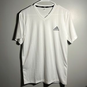 Men’s Adidas Climalite V-Neck Athletic Shirt